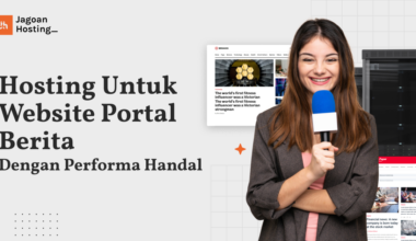 hosting portal berita