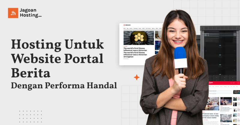 hosting portal berita