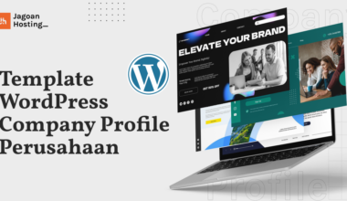 template wordpress company profile