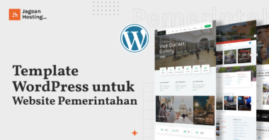 template wordpress website pemerintah