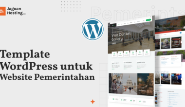 template wordpress website pemerintah