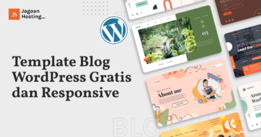 template blog wordpress