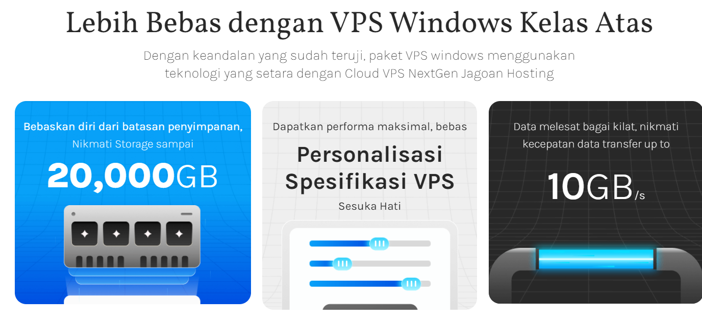 fitur vps windows