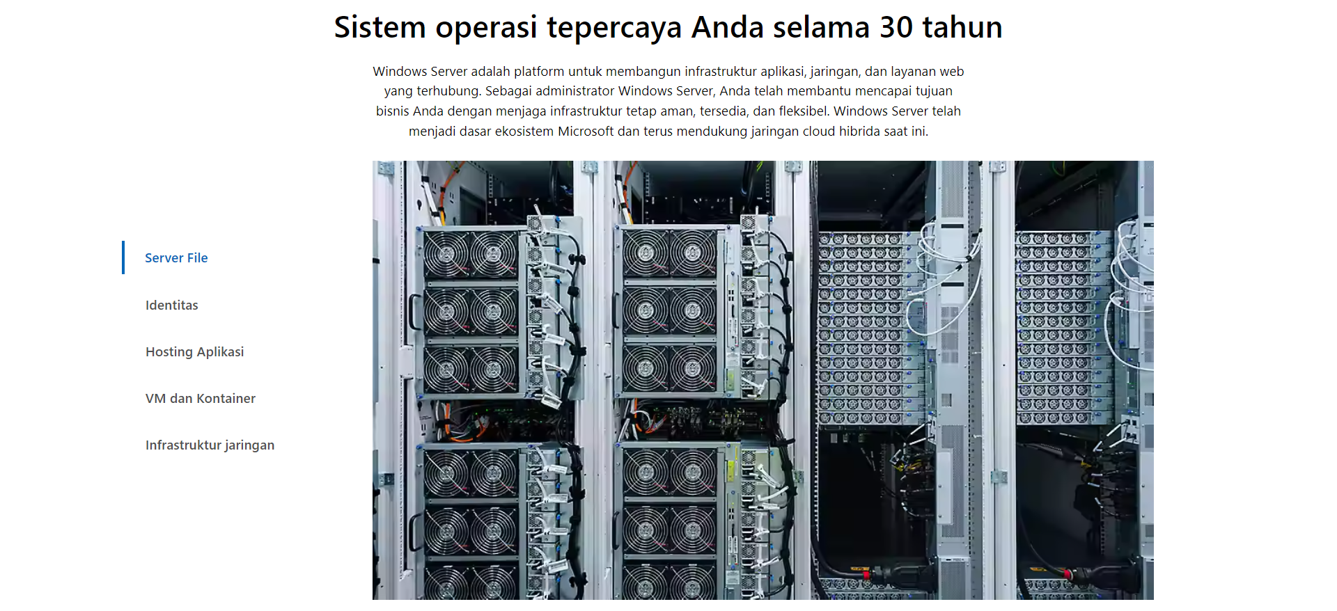 fitur windows server