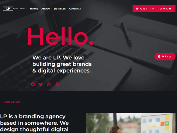 template landing page gratis