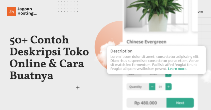 deskripsi toko online