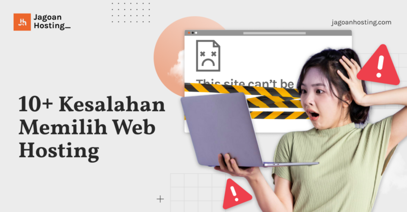 kesalahan memilih web hosting