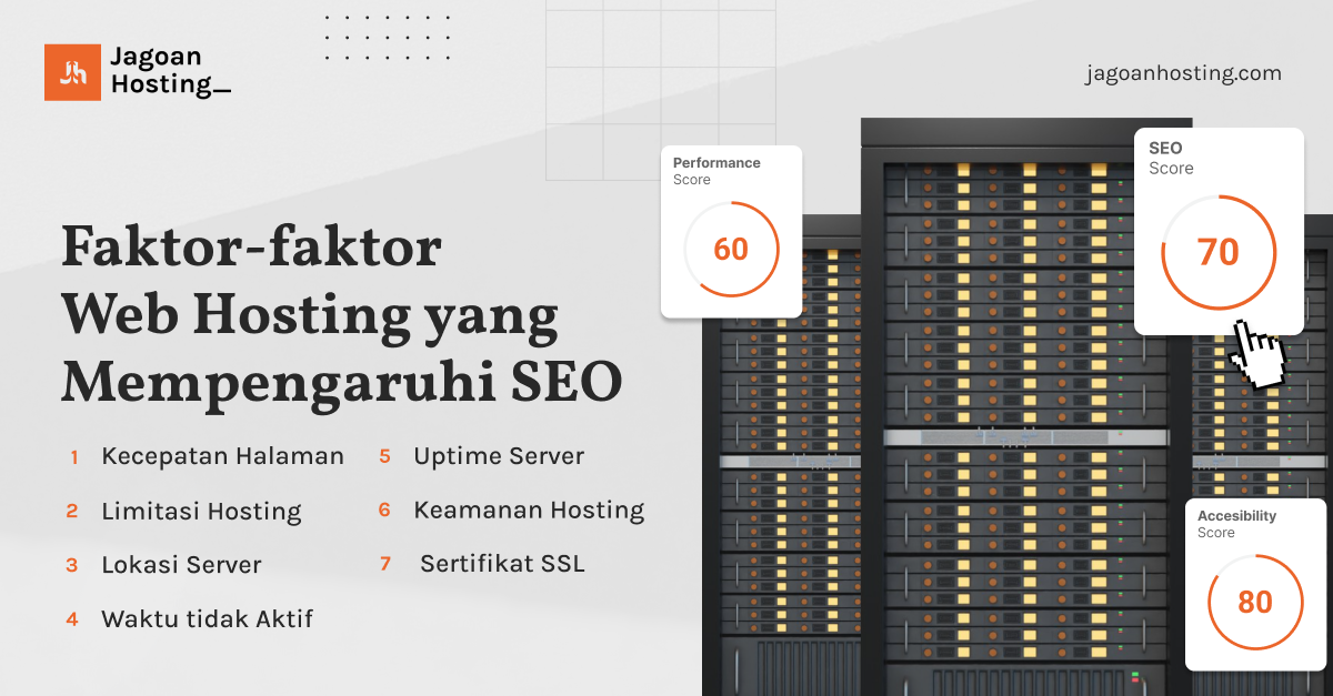 pengaruh web hosting ke seo