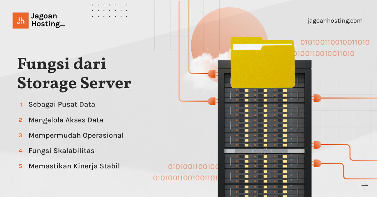 fungsi storage server