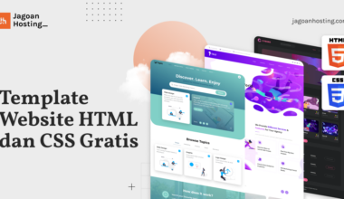 template website html dan css