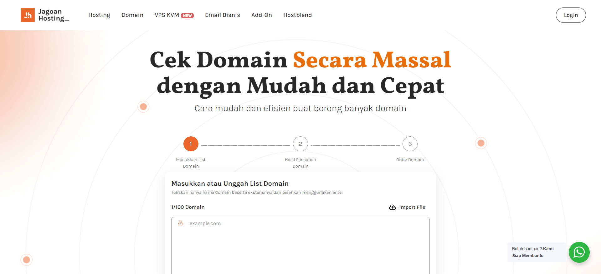 cek domain