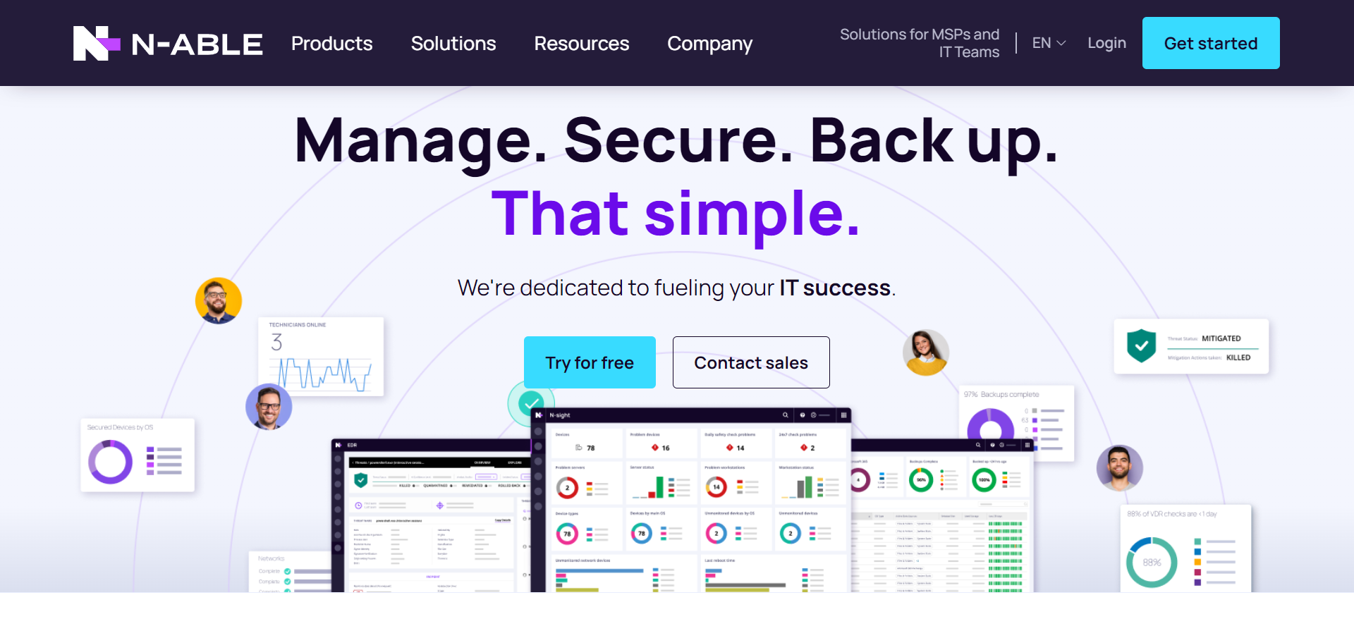 n able tools monitoring server