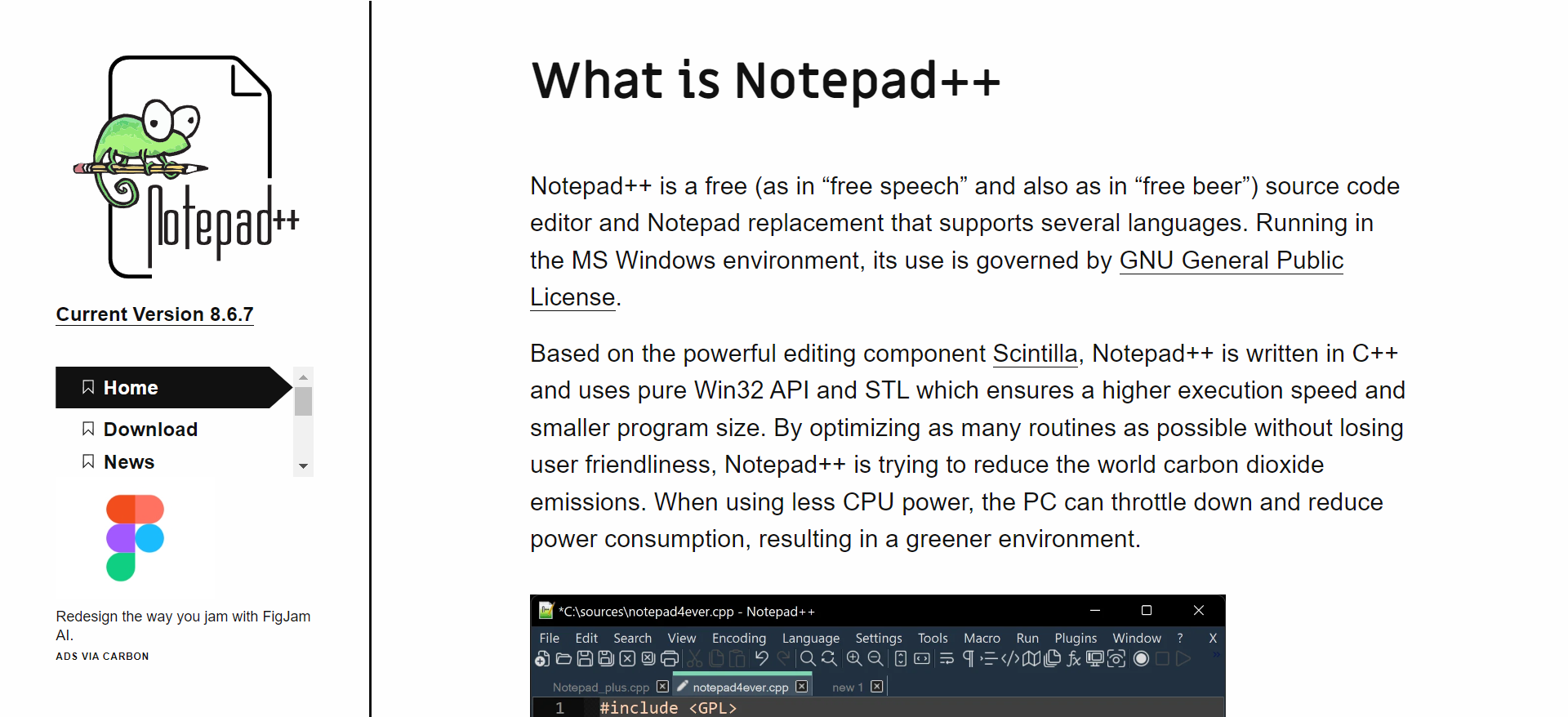 notepad++