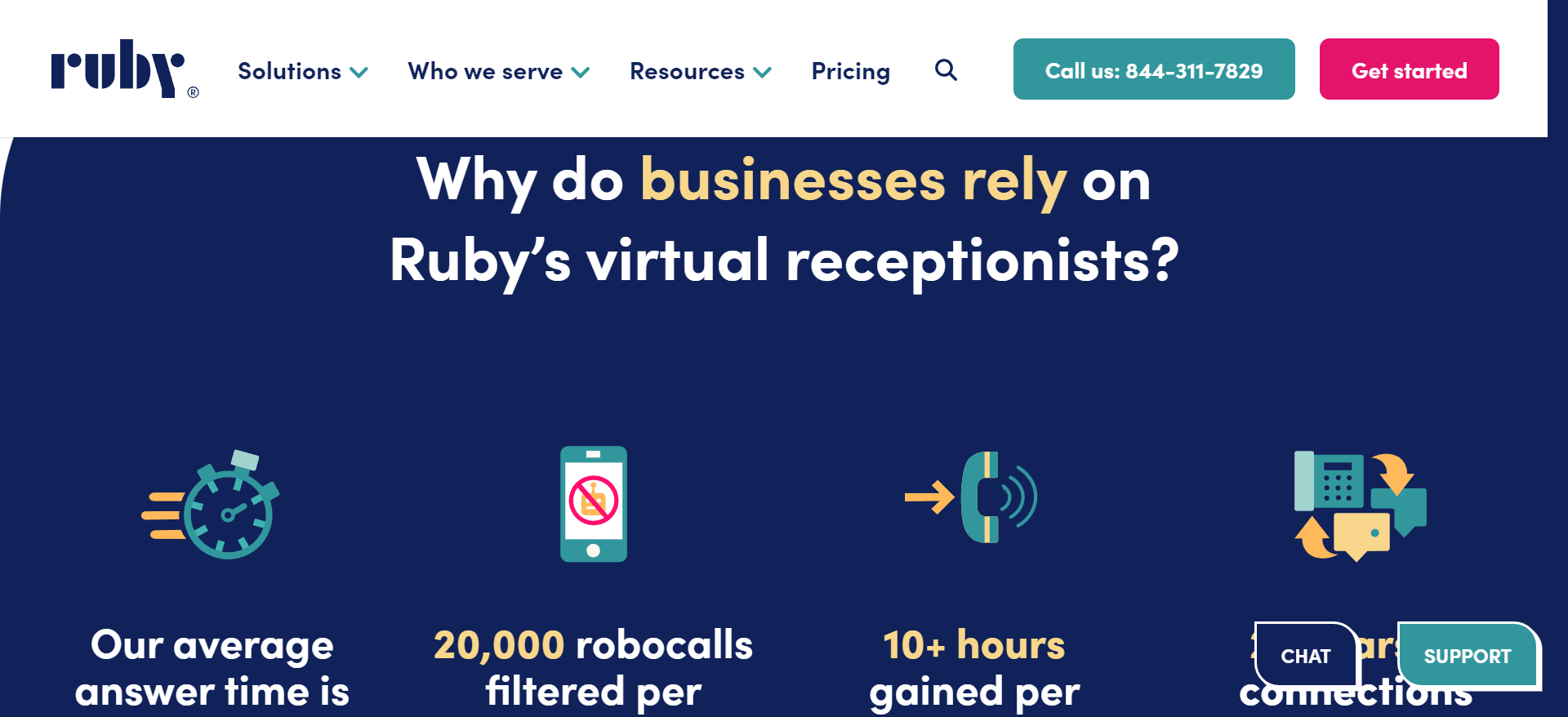 ruby sales page