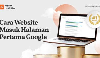 cara website masuk halaman pertama google