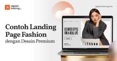 contoh landing page fashion