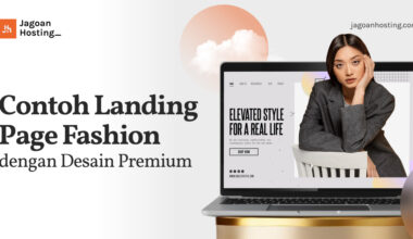 contoh landing page fashion