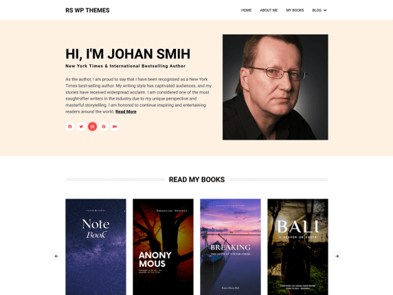 template website personal