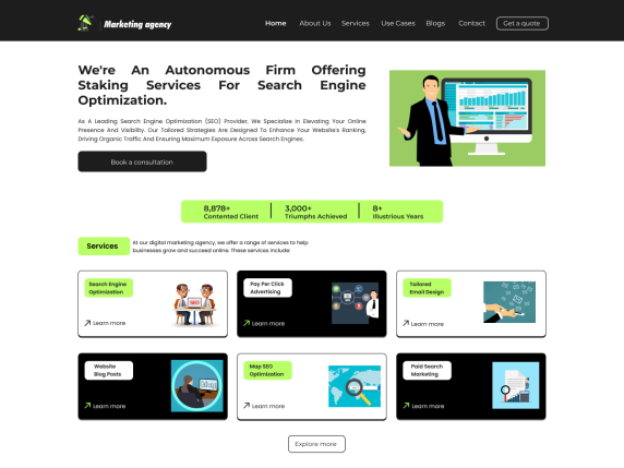 Template Website Agency