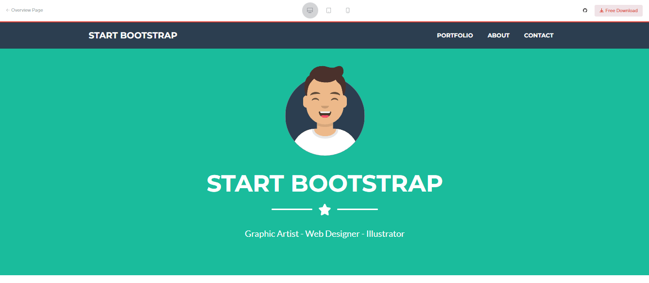 Template Website Bootstrap