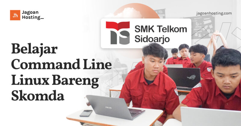 Belajar Command Line Linux Bareng Skomda - Cover