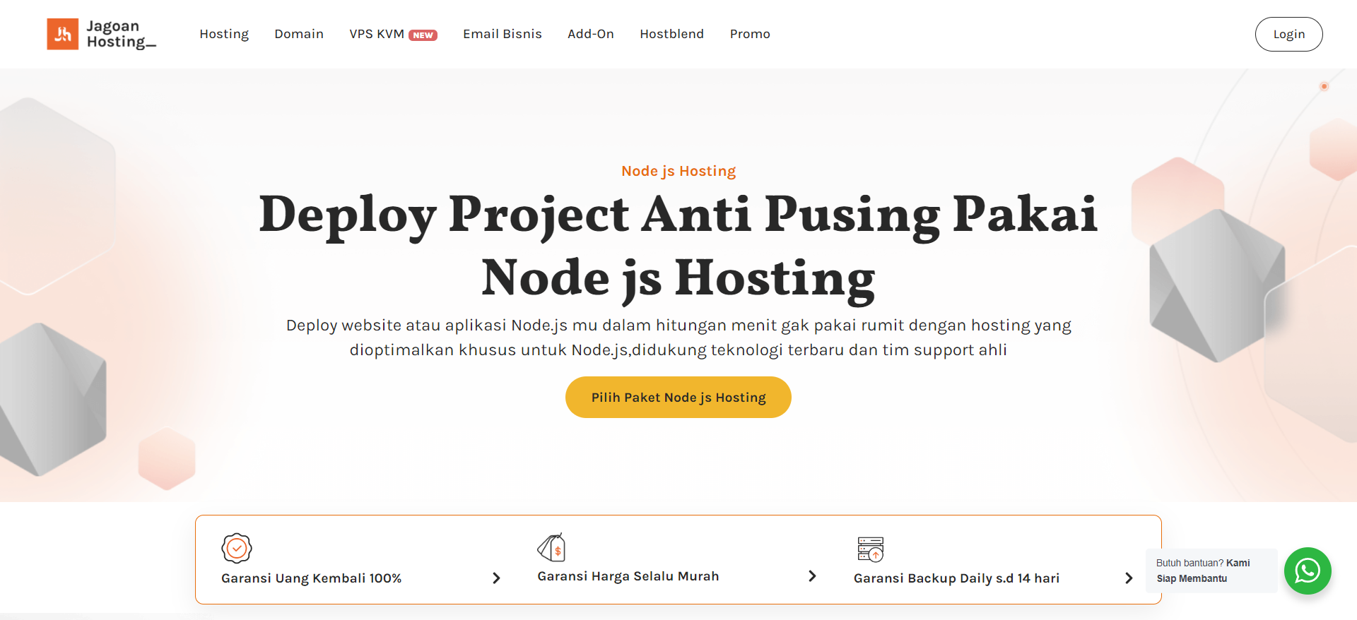 nodejs hosting