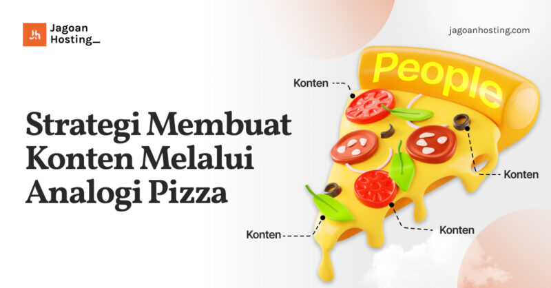 strategi konten analogi pizza