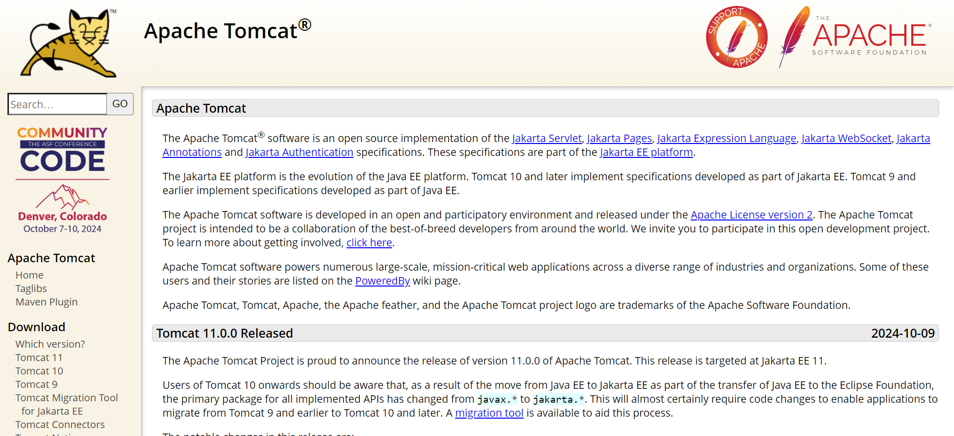 apache tomcat server