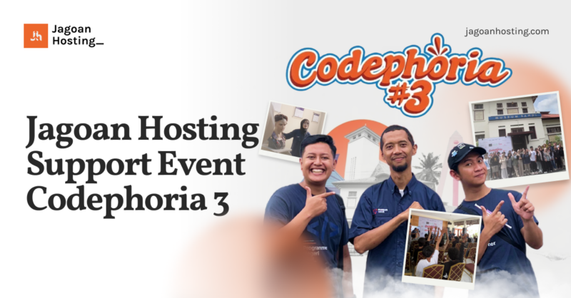 Jagoan Hosting Support Event Codephoria 3