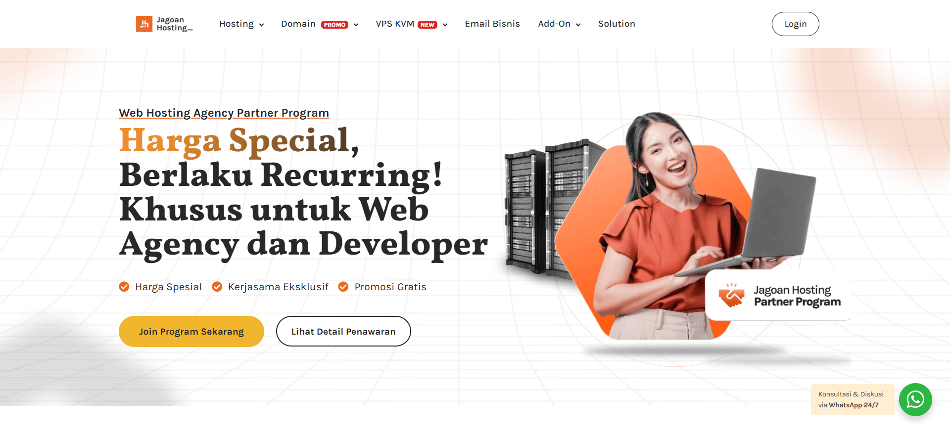 hosting untuk agency