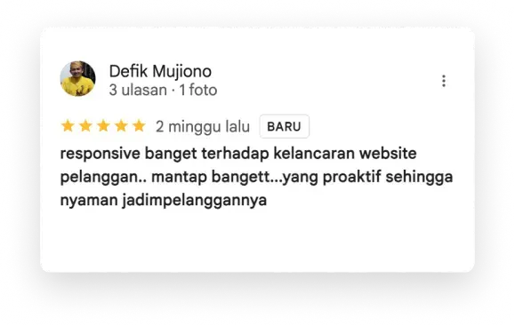 defik mujiono testimoni new