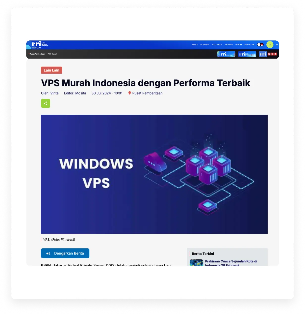 news RRI pilar vps