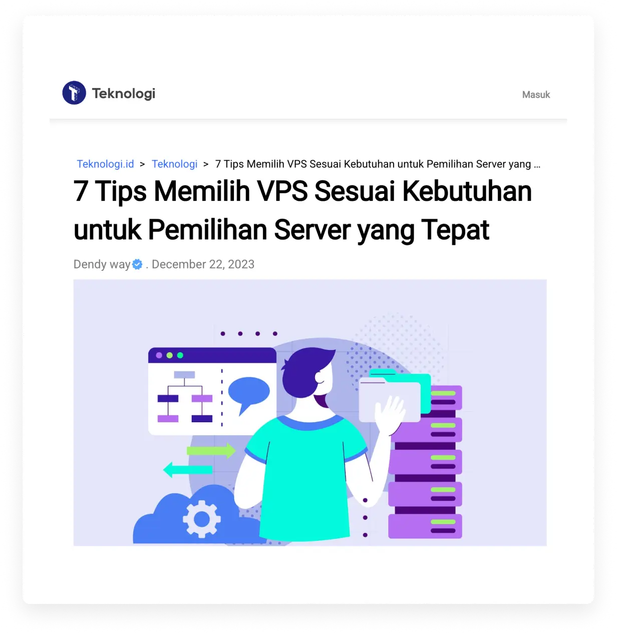 news teknologi pilar vps