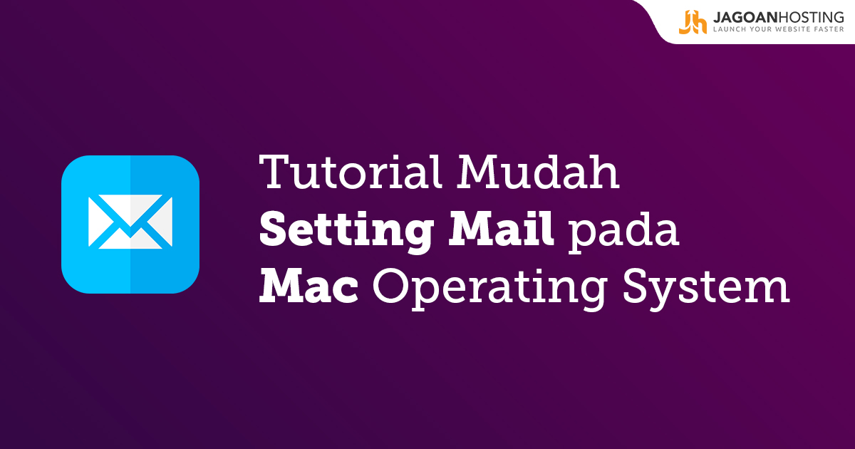 setting mail pada mac