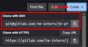 url clone repository dengan ssh