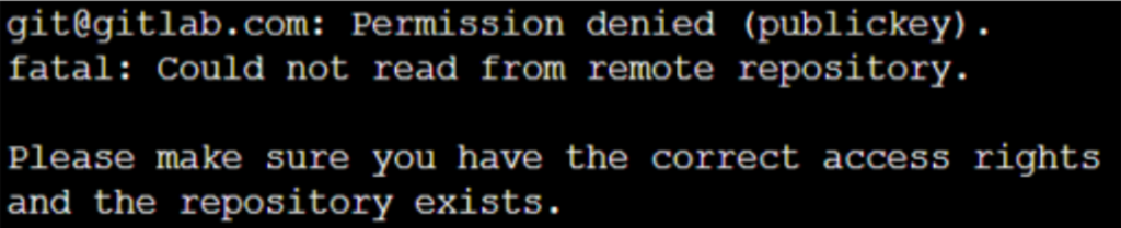 git clone permission denied