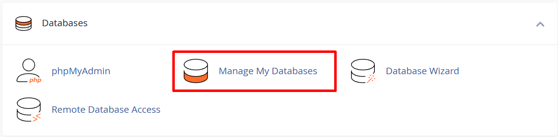 user database