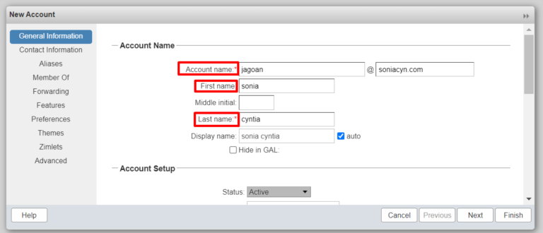 Cara Create dan Delete Akun Email Zimbra Knowledge Base