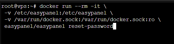 Reset Password