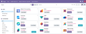 daftar apps odoo