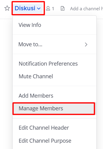 MANAGE MEMBER