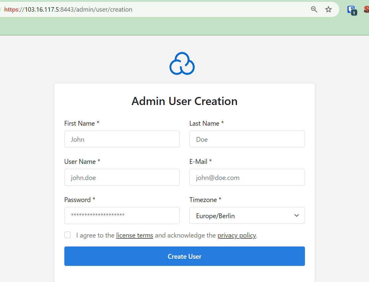 setup cloudpanel