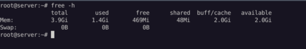 Terminal VPS Cache