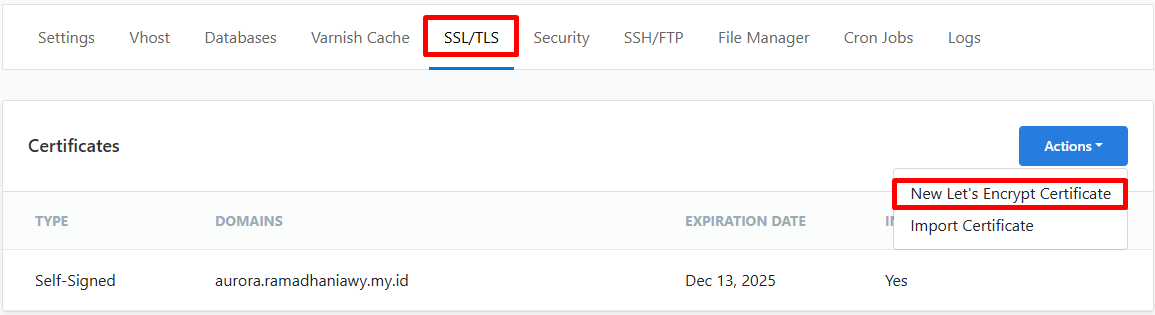 SSL/TLS