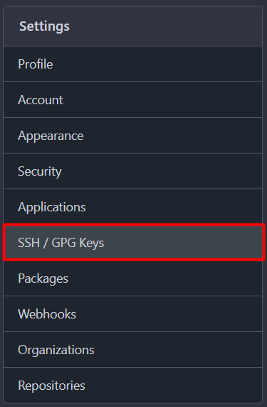 SSH / GPG