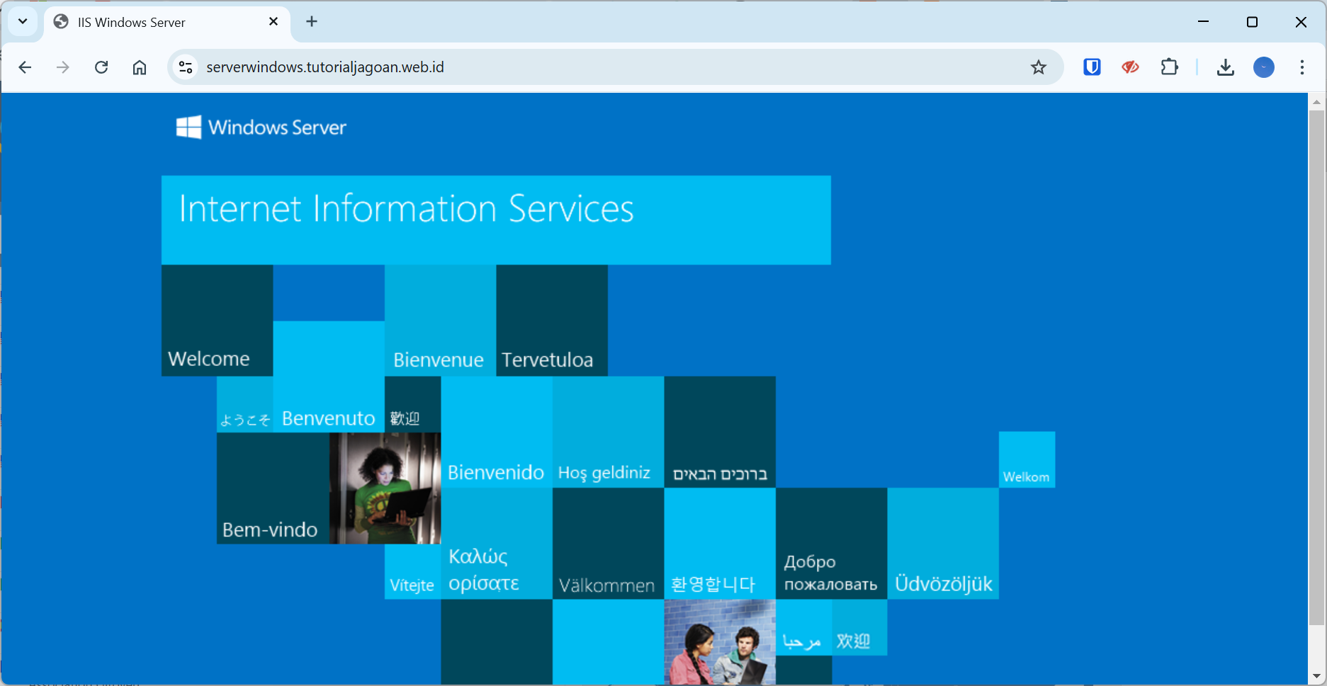 SSL telah diinstal dii Windows server